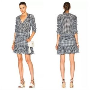 NWT Veronica Beard Campbell Dress Gingham